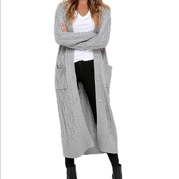 Dearlovers Sweaters - Dearlovers | Open Front Casual Duster Cardigan